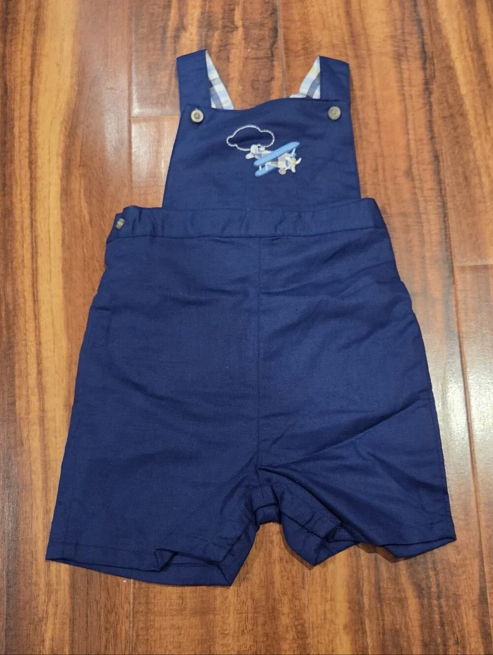Janie and Jack NWT 3-6 Months Polo Bodysuit and Airplane Shortalls Set